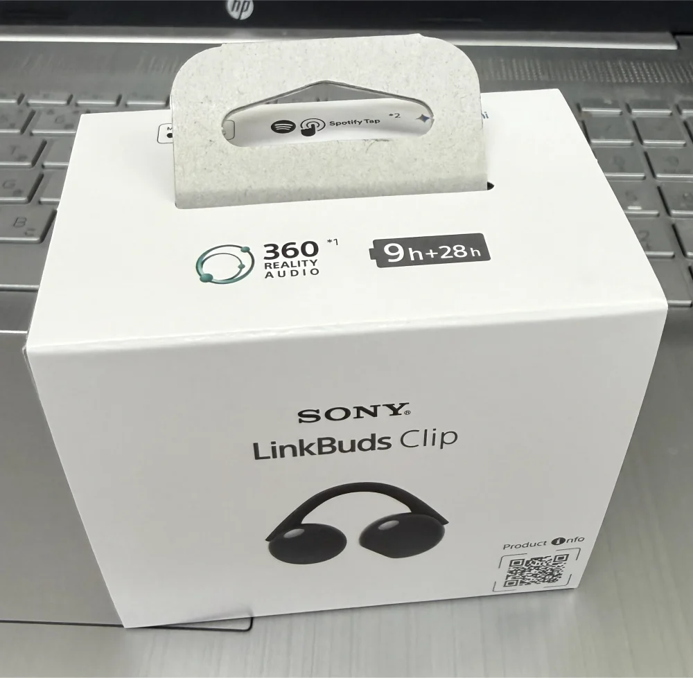Sony LinkBuds Clipの箱